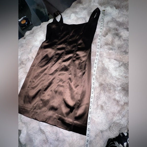 Ten by Babaton- Aritzia Mocha Curve Hugging Premiere Dress, 4 - Picture 8 of 14